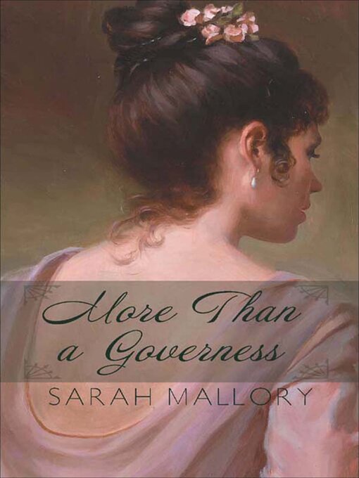 Title details for More Than a Governess by Sarah Mallory - Wait list